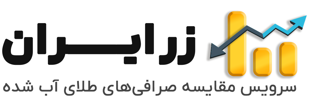 زرایران - مقایسه قیمت طلای آب شده